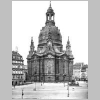 Frauenkirche Dresden, Foto Marburg, Wikipedia, um 1897.jpg